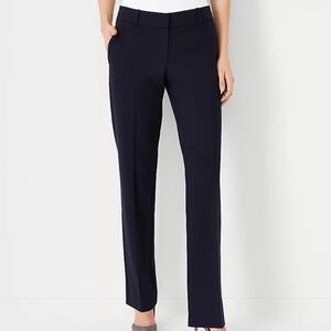 The Straight Pant from Ann Taylor Navy Blue Bi-Stretch NWT Size 2